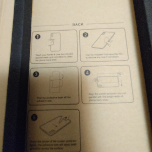 Brand new IPhone XR 3pack screen protectors - Picture 8 of 8